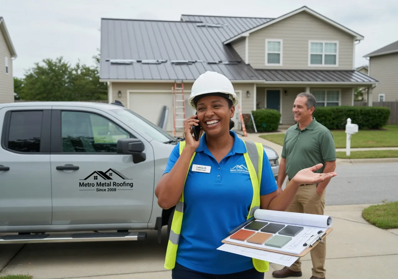 Metal Roof Repair in Veedersburg, IN